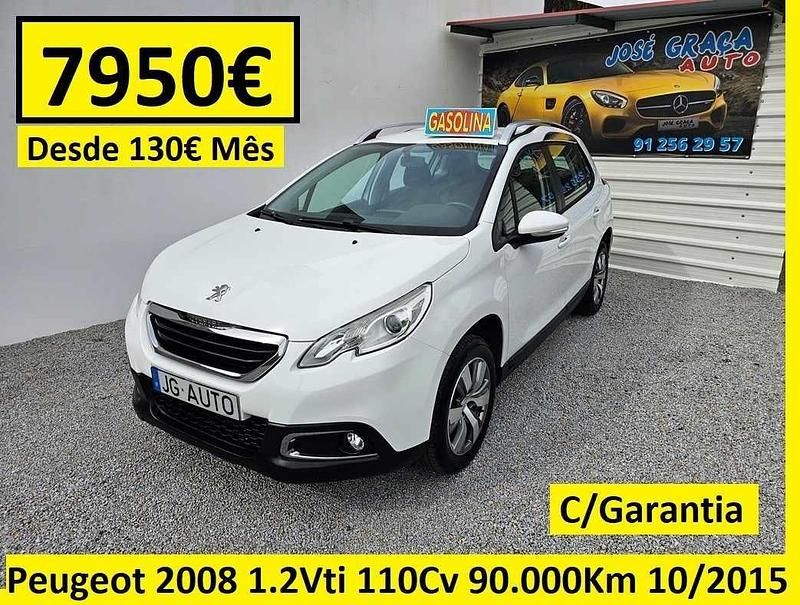 Usado Peugeot 2008 110 HP (80 kW) 2015 Branco SUV