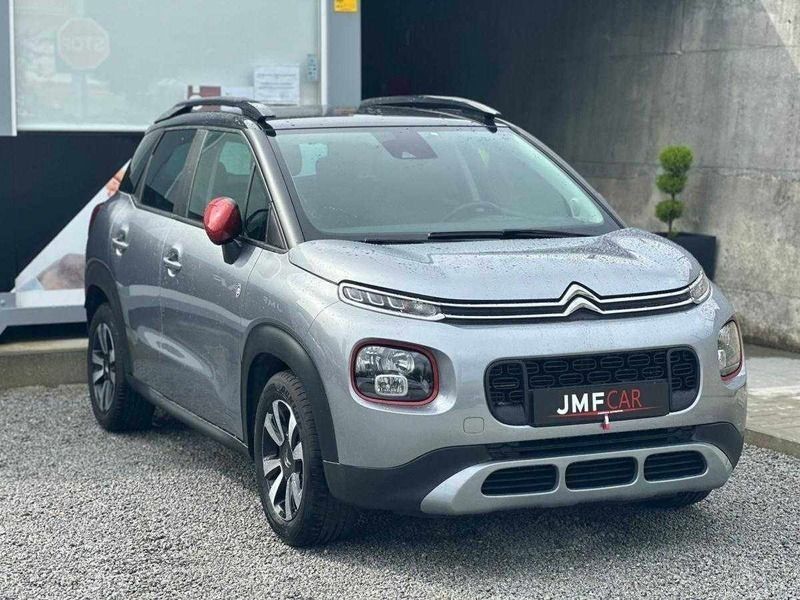 Cinza Usado 2021 Citroën C3 Aircross PureTech SUV | € 15.250 (Preço justo) - Imagem 1/4