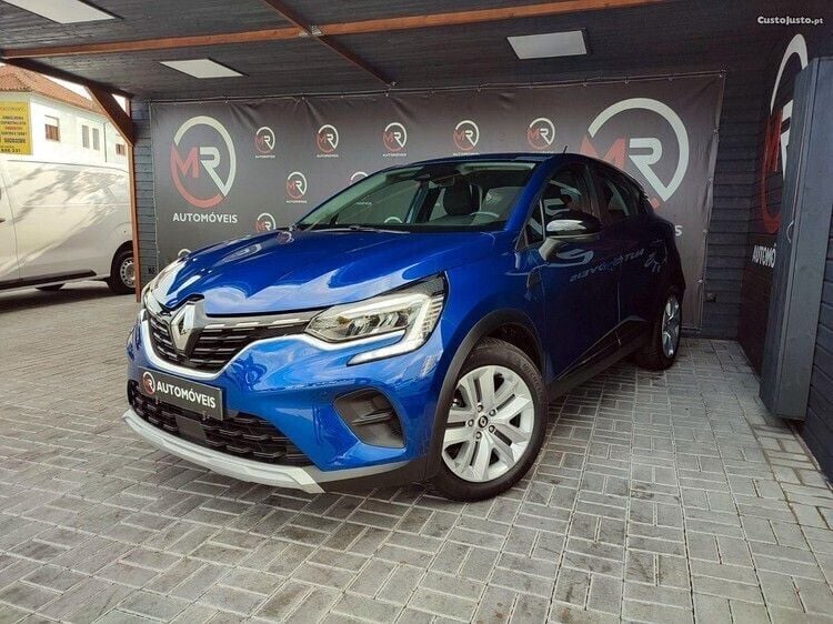 Usado Renault Captur 95 HP (69 kW) 2020 Azul SUV