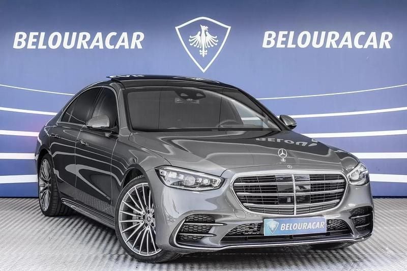 Cinzento Usado 2021 Mercedes S400 Sedan | € 77.500 - Imagem 1/4