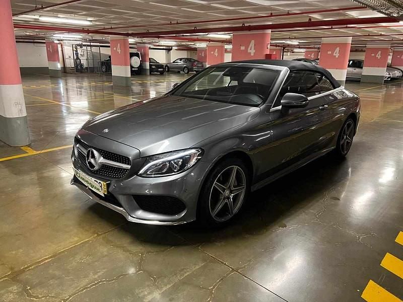 Cinzento Usado 2016 Mercedes C250 Cabrios | € 31.900 (Preço justo) - Imagem 1/4