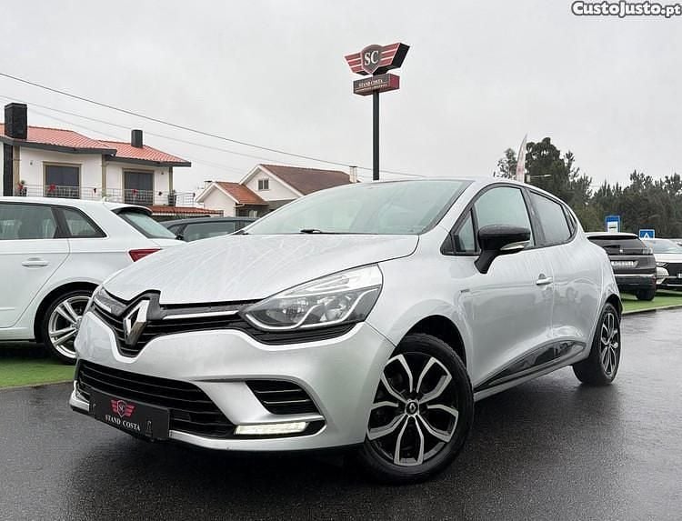 Usado Renault Clio IV LIMITED 90 HP (66 kW) 2018 Cinza Citadino