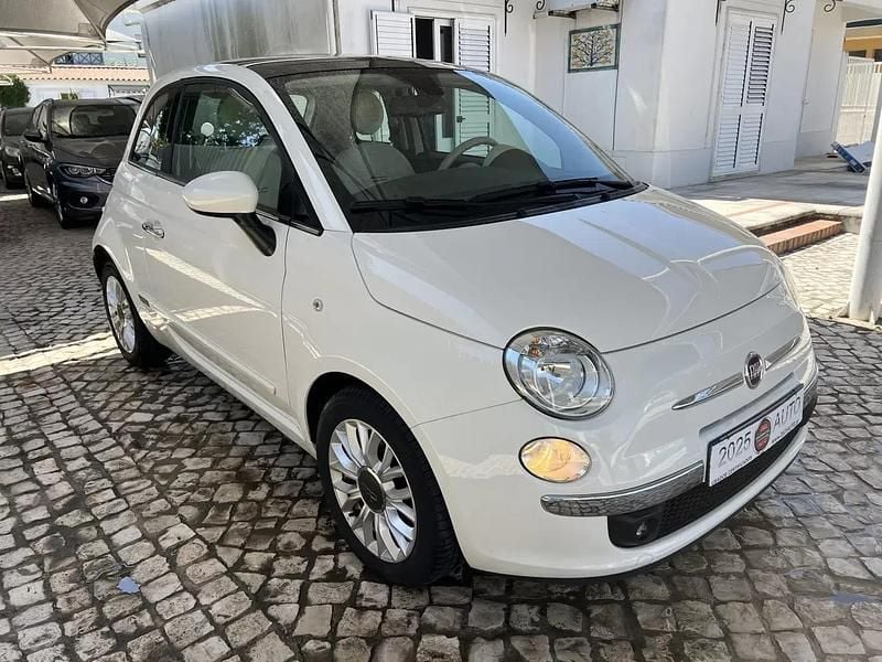 Usado Fiat 500 Lounge 95 HP (69 kW) 2014 Branco Citadino