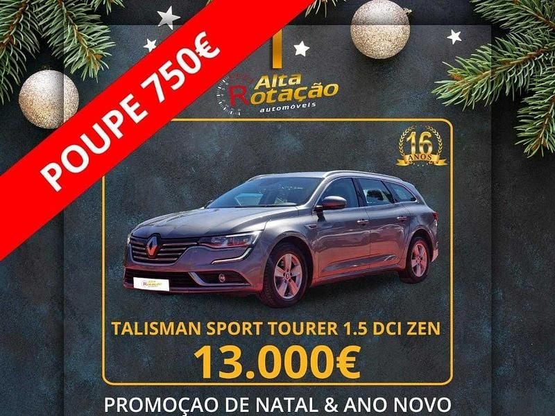 Cinzento Usado 2017 Renault Talisman Carrinha | € 13.750 (Preço justo) - Imagem 1/4