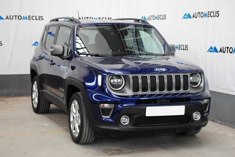 Azul Usado 2021 Jeep Renegade Limited SUV | € 23.990 (Preço justo) - Imagem 1/4