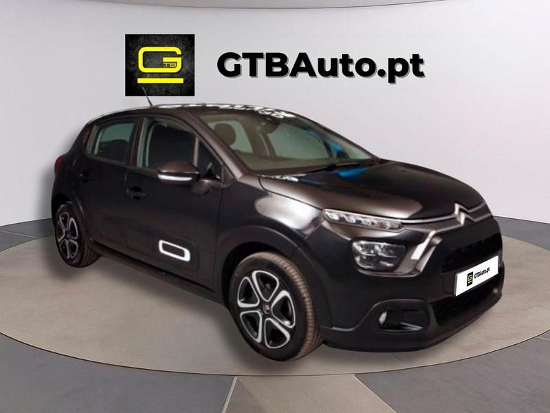 Preto Usado 2022 Citroën C3 Feel Citadino | € 17.990 (Caro) - Imagem 1/4