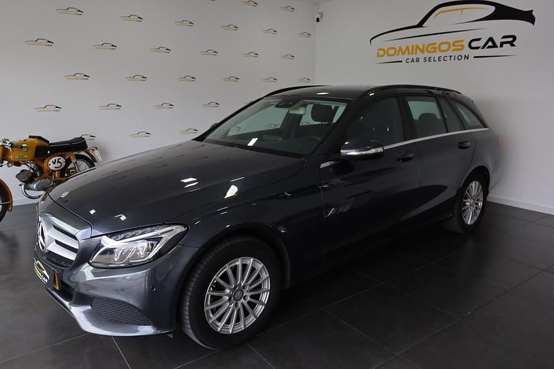 Cinza Usado 2015 Mercedes C200 Exclusive Carrinha | € 16.950 - Imagem 1/4