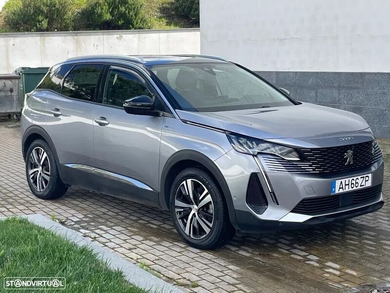 Cinza Usado 2021 Peugeot 3008 Allure SUV | € 26.000 (Preço elevado) - Imagem 1/4