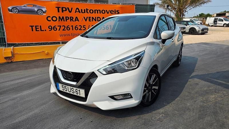 Branco Usado 2018 Nissan Micra N-Connecta Citadino | € 12.950 (Preço justo) - Imagem 1/4