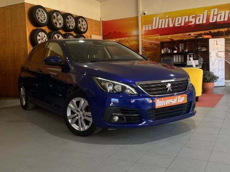 Azul Usado 2018 Peugeot 308 Active Citadino | € 13.900 (Preço elevado) - Imagem 1/4