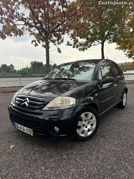Preto Usado 2008 Citroën C3 | € 4.250 - Imagem 1/1
