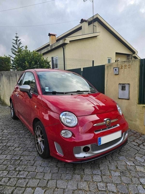 Vermelho Usado 2008 Fiat 500 Citadino | € 6.950 (Super Preço) - Imagem 1/4