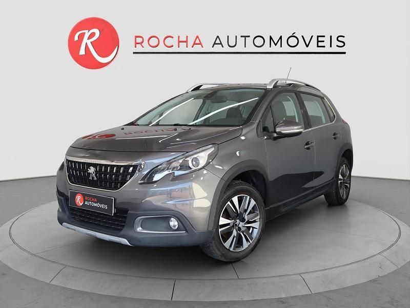 Cinza Usado 2017 Peugeot 2008 Allure SUV | € 10.490 (Bom preço) - Imagem 1/4
