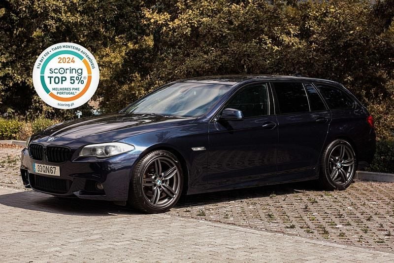 Azul Usado 2012 BMW 520 Carrinha | € 17.990 (Preço elevado) - Imagem 1/4