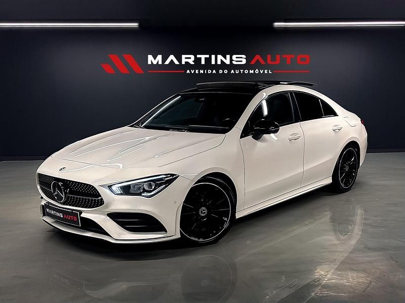 Branco Usado 2019 Mercedes CLA180 AMG line Sedan | € 33.990 (Caro) - Imagem 1/4