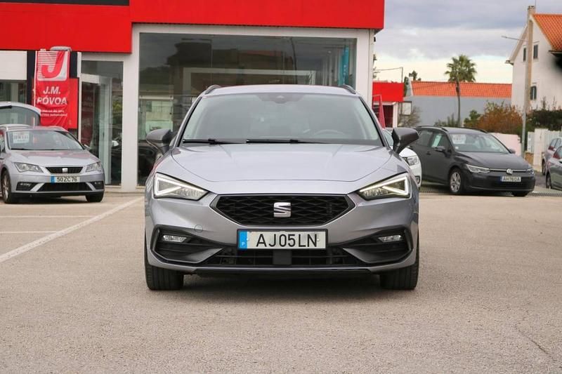 Usado Seat Leon ST 204 HP (150 kW) 2021 Cinzento Carrinha