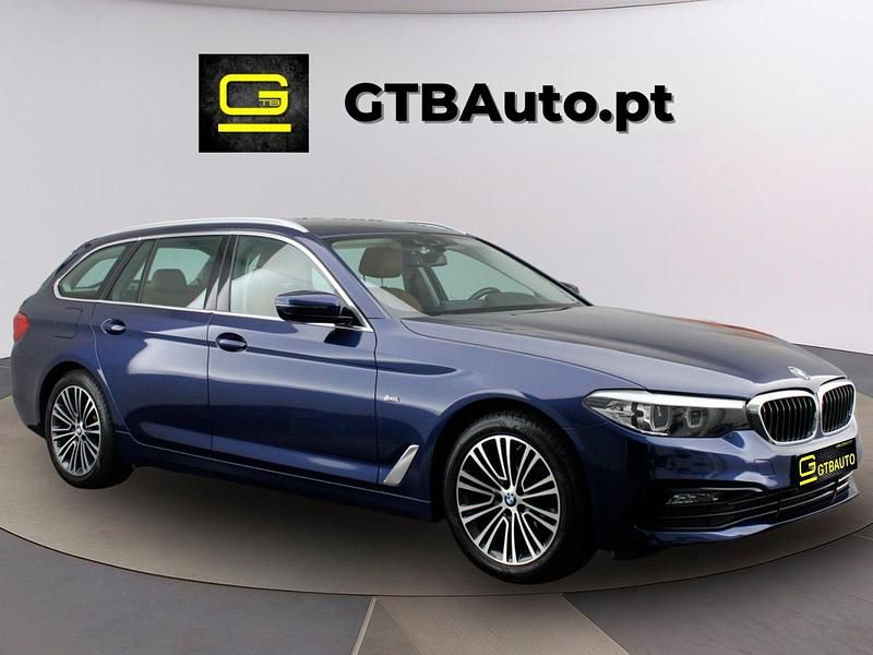 Usado BMW 520 Sport Line 190 HP (139 kW) 2018 Azul Carrinha
