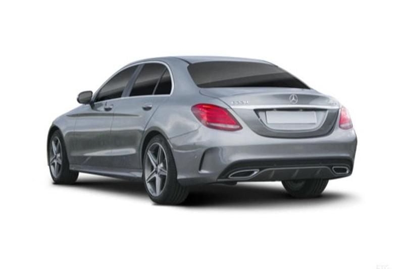 Cinzento Usado 2018 Mercedes C220 AMG line Sedan | € 28.490 (Bom preço) - Imagem 1/4