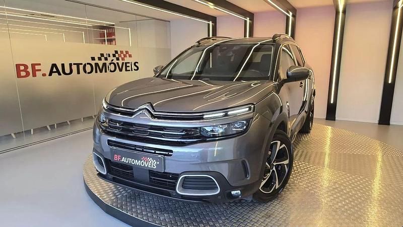 Cinzento Usado 2019 Citroën C5 Aircross PureTech SUV | € 16.900 (Caro) - Imagem 1/4