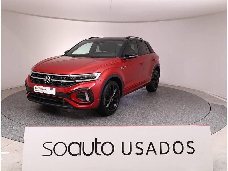 Vermelho metalizado Usado 2024 VW T-Roc R-line SUV | € 30.190 (Preço justo) - Imagem 1/4