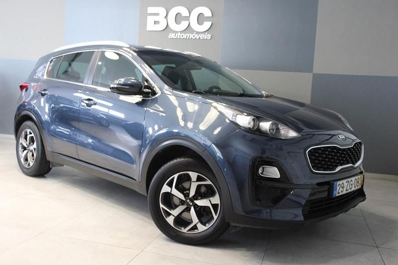 Azul Usado 2019 Kia Sportage SX SUV | € 20.990 (Caro) - Imagem 1/4
