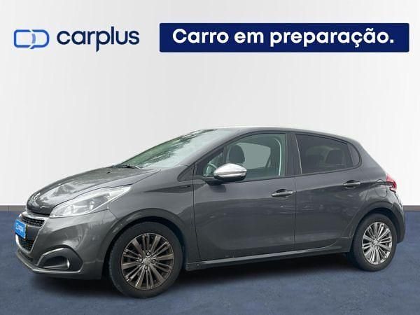 Cinza Usado 2019 Peugeot 208 Signature Sky Citadino | € 13.500 (Preço elevado) - Imagem 1/3