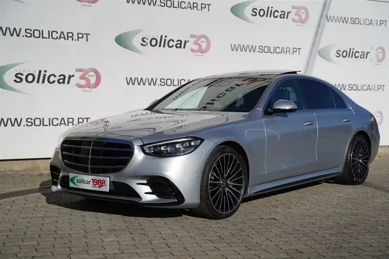Cinza Usado 2021 Mercedes S350 AMG Sedan | € 110.000 - Imagem 1/4