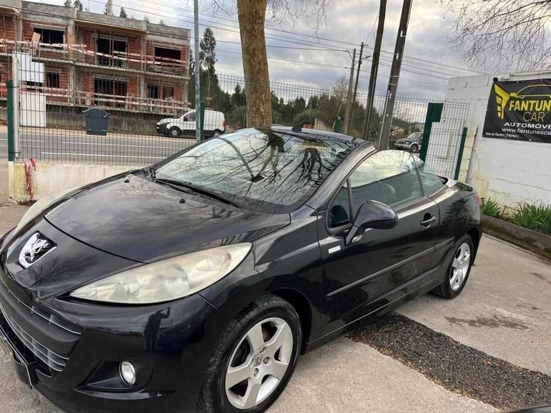 Preto Usado 2010 Peugeot 207 CC Cabrios | € 8.900 (Preço justo) - Imagem 1/4