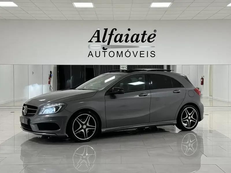Cinzento Usado 2014 Mercedes A180 AMG | € 18.490 (Preço elevado) - Imagem 1/4