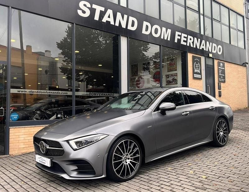 Cinza Usado 2018 Mercedes CLS450 AMG line Coupé | € 50.750 - Imagem 1/4