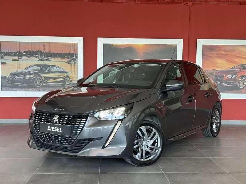 Cinza Usado 2021 Peugeot 208 Style Citadino | € 16.990 (Preço justo) - Imagem 1/4