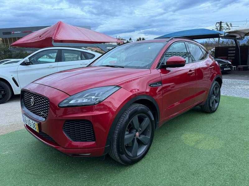 Vermelho Usado 2018 Jaguar E-Pace R-Dynamic SUV | € 24.490 (Preço justo) - Imagem 1/4