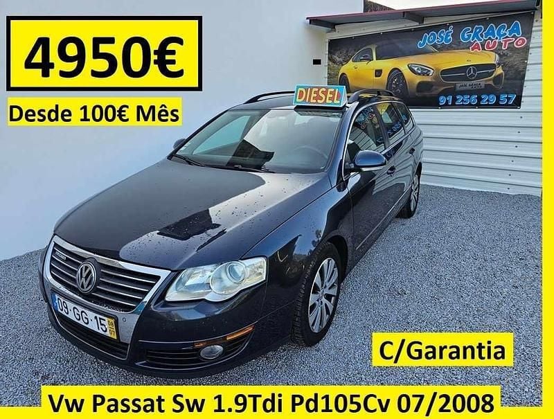 Cinzento Usado 2008 VW Passat Carrinha | € 4.950 (Bom preço) - Imagem 1/4