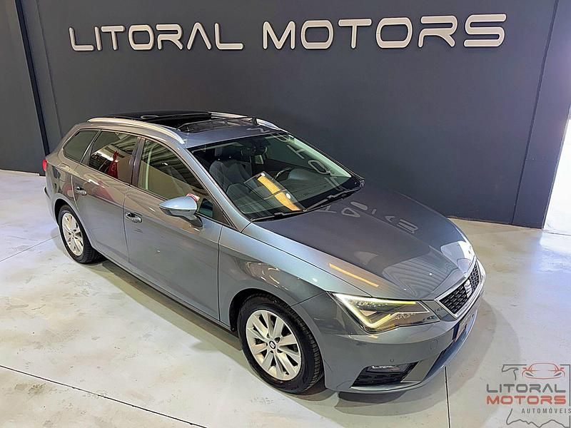 Usado Seat Leon XCELLENCE 115 HP (84 kW) 2018 Cinza Carrinha