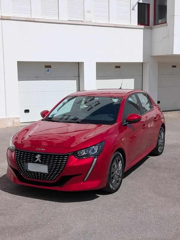 Vermelho Usado 2021 Peugeot 208 Citadino | € 15.650 (Preço justo) - Imagem 1/4