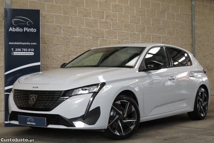 Branco Usado 2024 Peugeot 308 Allure Sedan | € 21.899 (Super Preço) - Imagem 1/1
