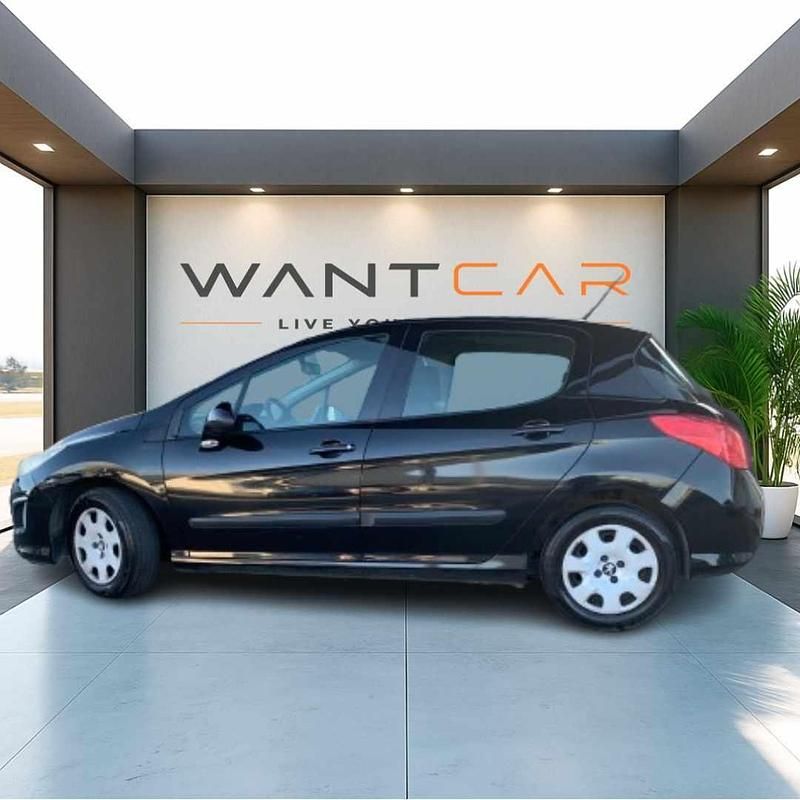 Usado Peugeot 308 92 HP (67 kW) 2012 Preto Citadino