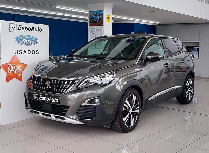 Cinza Usado 2019 Peugeot 3008 Allure SUV | € 18.990 (Bom preço) - Imagem 1/4