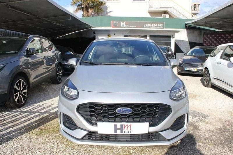 Cinza prata Usado 2022 Ford Fiesta ST-Line Citadino | € 15.990 (Preço justo) - Imagem 1/4