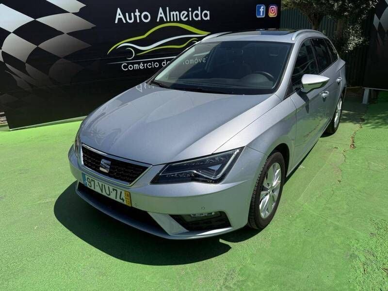 Cinzento Usado 2018 Seat Leon ST Carrinha | € 15.500 (Preço justo) - Imagem 1/4