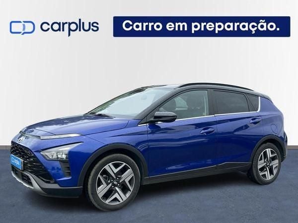 Azul Usado 2023 Hyundai Bayon Premium SUV | € 17.900 (Preço justo) - Imagem 1/3