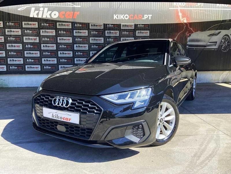 Preto Usado 2021 Audi A3 Advanced Sedan | € 24.900 (Preço justo) - Imagem 1/4