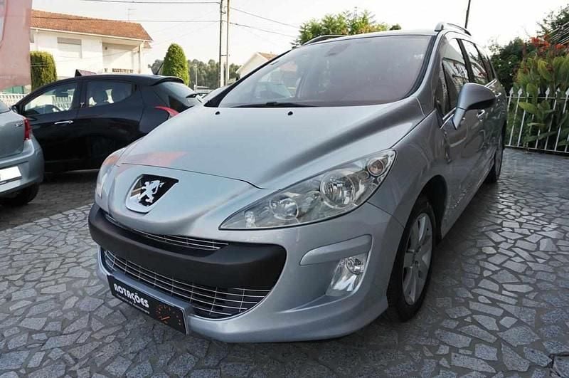 Cinzento Usado 2008 Peugeot 308 Carrinha | € 4.990 (Preço justo) - Imagem 1/4