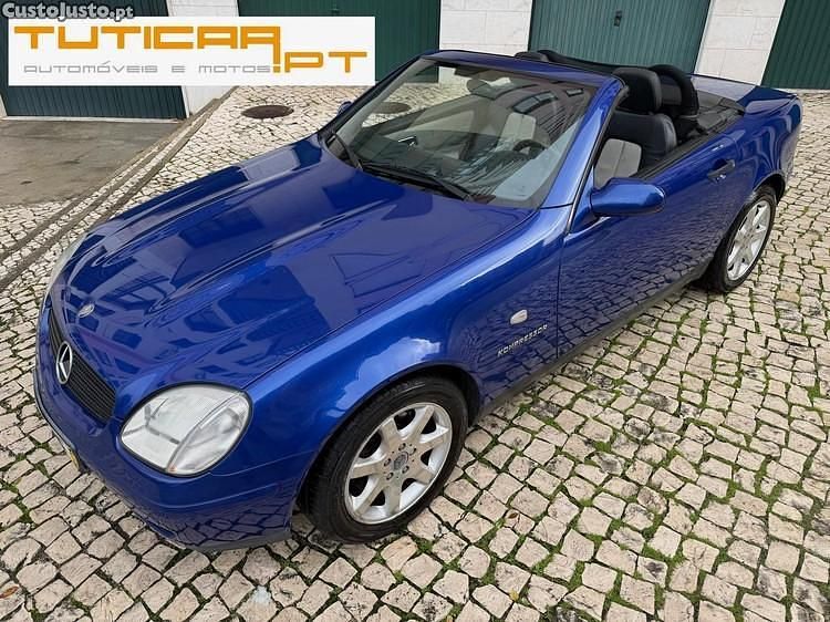 Azul Usado 1997 Mercedes SLK200 Cabrios | € 8.900 (Bom preço) - Imagem 1/1