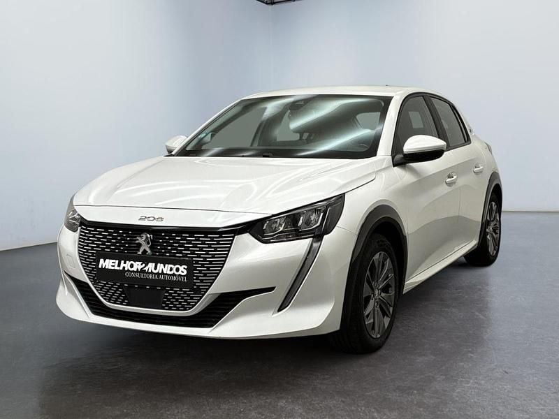 Branco Usado 2021 Peugeot e-208 Active Citadino | € 15.750 (Preço justo) - Imagem 1/4