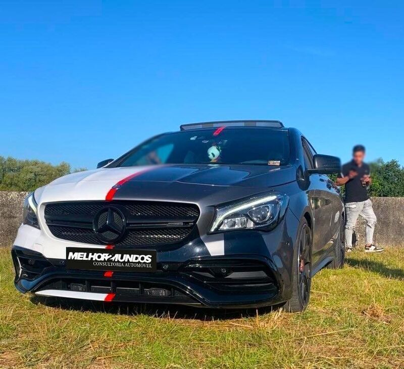 Branco Usado 2016 Mercedes CLA45 AMG Shooting Brake AMG Carrinha | € 38.900 - Imagem 1/4