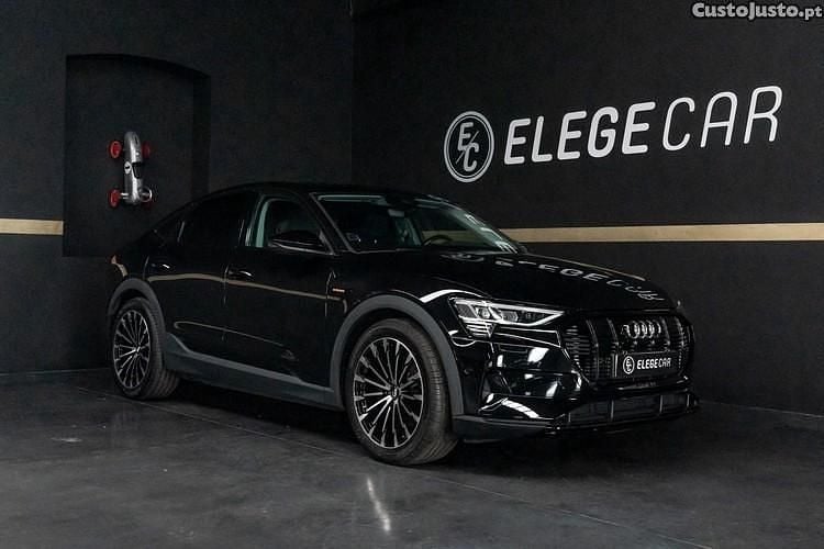 Preto Usado 2020 Audi e-tron Sportback Advanced SUV | € 30.750 - Imagem 1/1