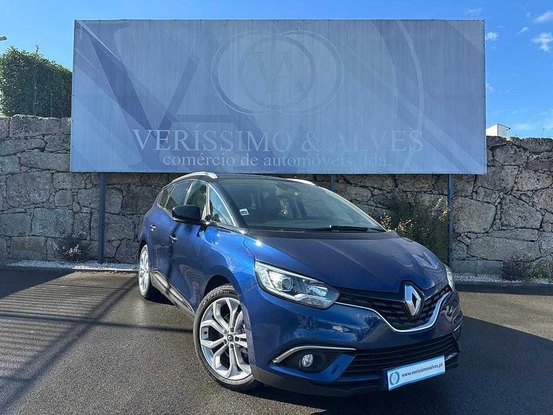 Azul Usado 2017 Renault Grand Scénic IV Monovolume | € 16.950 - Imagem 1/4