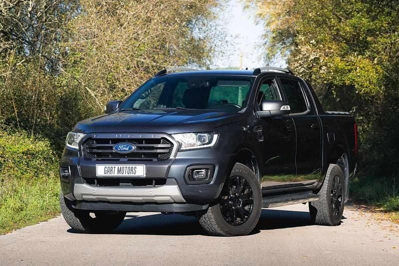 Cinza Usado 2021 Ford Ranger Wildtrack Pickup | € 38.900 (Preço justo) - Imagem 1/4
