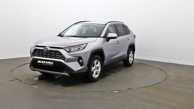 Cinzento Usado 2021 Toyota RAV4 Hybrid SUV | € 31.900 (Super Preço) - Imagem 1/4